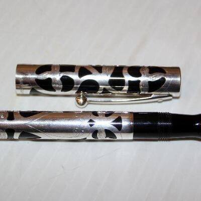 Sheaffer Sterling Silver Overlay Ballpoint Pen