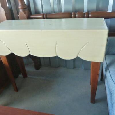 Handmade Tall Table: $35