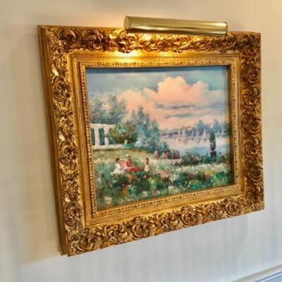 Carol Hopkins Oil Painting 34â€ W, 30â€ H. $850