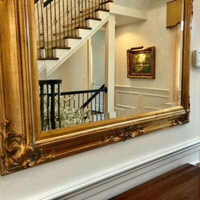 Gold Carved Mirror 58 1/2