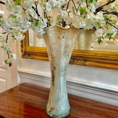 Joseph Fina Cherry Blossom Vase 22 3/4
