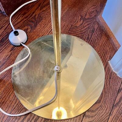 Brass Lamp. Loose Top. 64 1/2â€ H. $50