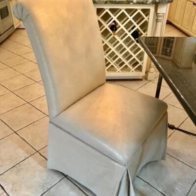 Design Center Silk Upholstered Chair 40 1/2