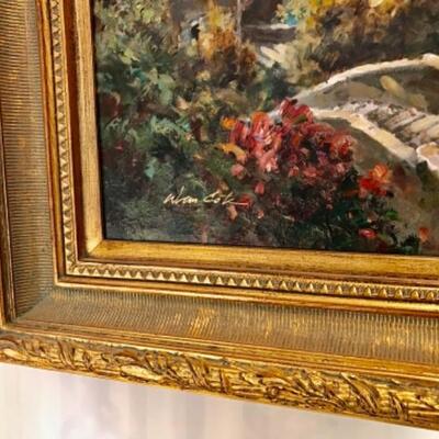 Ulam Cote Oil Painting 50â€ H, 40â€ W. $2,300