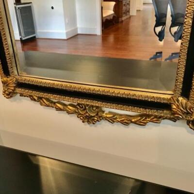 Louis XV Gilded Mirror 60â€ H, 23â€ W. $380