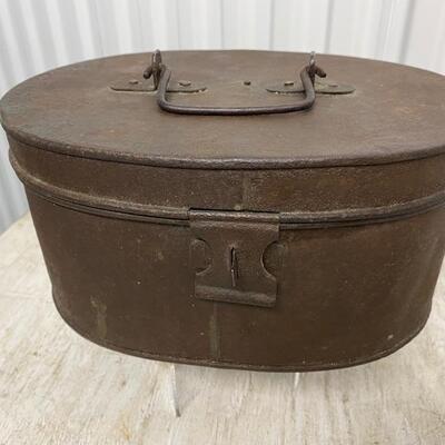 Antique Metal Lunch Box