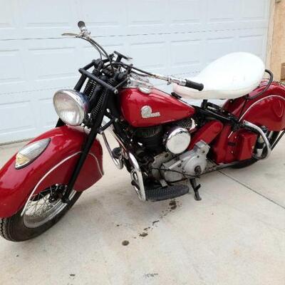 1946 Vintage Indian Motorcycle sells April 11th call for more information 844-824-3669.0
VIN: CDF4255B
Plate: GKMC6F
Mileage: 90,002...