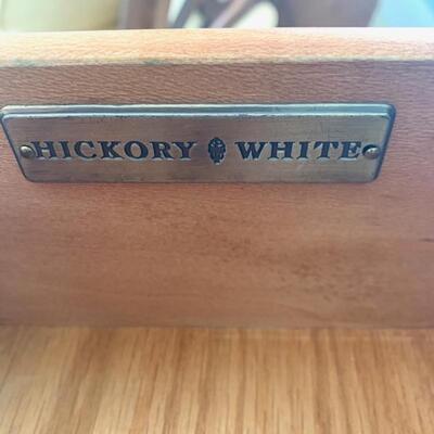 Hickory White nightstand measures 26