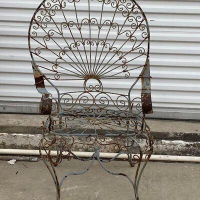 https://www.ebay.com/itm/114754884678	LRM4035 Cast Iron Peacock Vintage Metal Outdoor Chair Local Pickup		Auction
