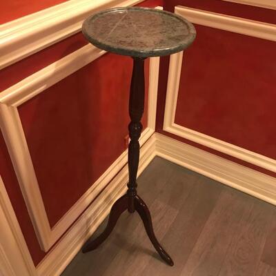 Green Marble Top Wine table