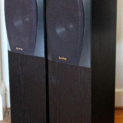 Infinity Entra two speaker system.