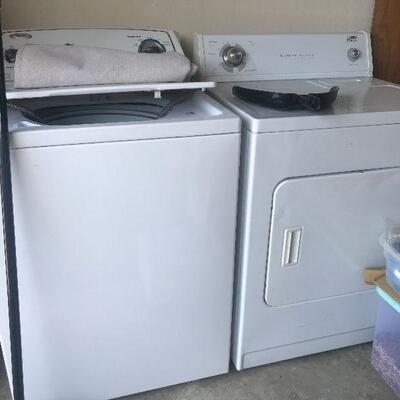 Whirlpool Washer and Dryer