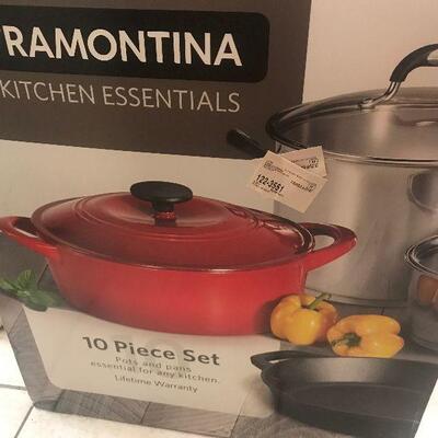 Tramontina Cookware, still in original box