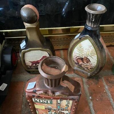 Wooden Bourbon Decanters