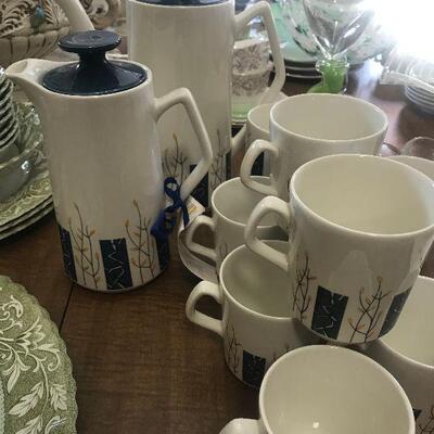 Art Deco Tea and Coffee Set, Beswick, Apollo