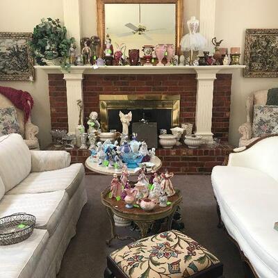 Living Room packed with fabulous treasures