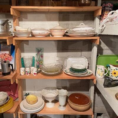 Vintage China, bowls, and more 