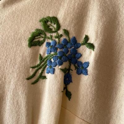 Embroidered detail 
