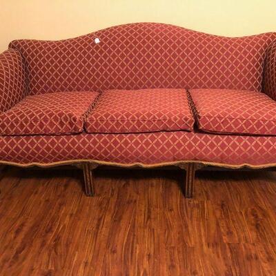 Antique sofa recently recovered