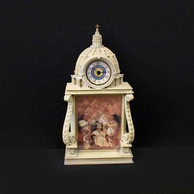Pope John Paul II Collector Clock