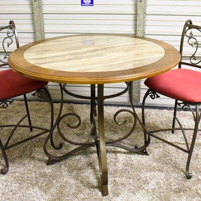 Ashley Furniture Counter Height Table and 2 Chairs