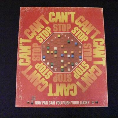 Can't Stop Board Game - Parker Brothers