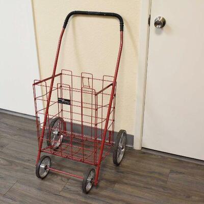 4 Wheel Shopping Cart - Easy Wheels