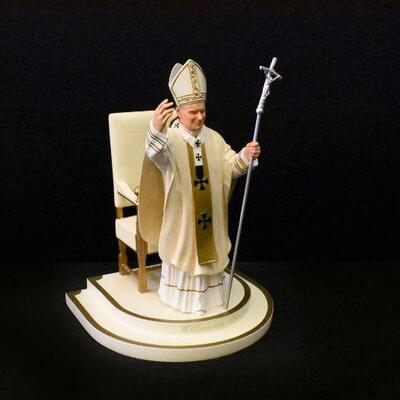 Pope John Paul II Millennium Blessing Figurine