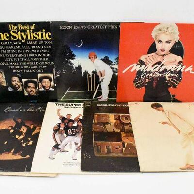 7 Albums - Madonna Elton John James Taylor & More