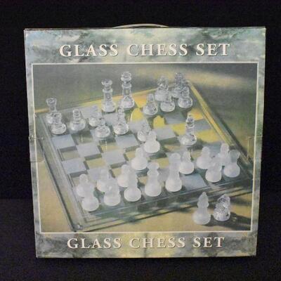 Glass Chess Set - Harbor Freight