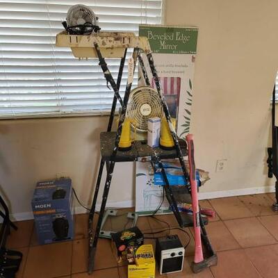 2004	

Painters Ladder, Axe, Fans, Mirror, Fire Starters, Scale, Flashlights, And More
Painters Ladder, Axe, Fans, Mirror, Fire Starters,...