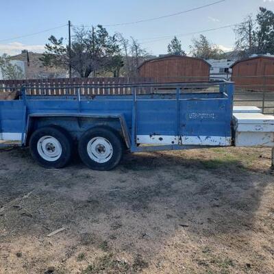 25	

14' Trailer
Double Axle Trailer
Measures Approx: 171