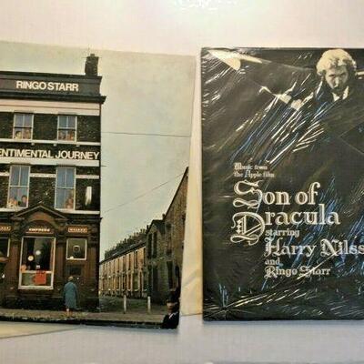 https://www.ebay.com/itm/124682487635	BM0073 RINGO STARR "SENTIMENTAL JOURNEY" SW3365 & "SON OF DRACULA" APL10220...
