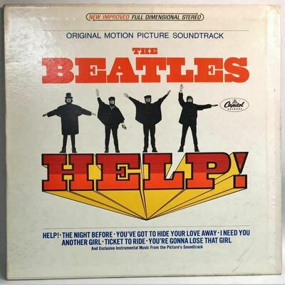 https://www.ebay.com/itm/114766166031	BM0125A THE BEATLES "HELP!" SMAS-2386 LP	Auction

