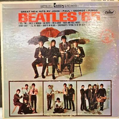 https://www.ebay.com/itm/114766166005	BM0114A THE BEATLES "BEATLES '65" LP FIRST PRESS ST 2228	Auction
