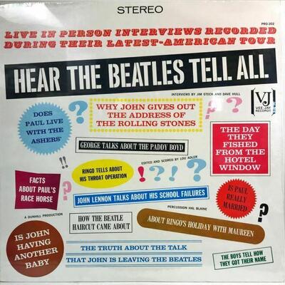 https://www.ebay.com/itm/114766175536	BM0126A THE BEATLES "HEAR THE BEATLES TELL ALL" PRO-202 SEALED Auction-style format	Auction

