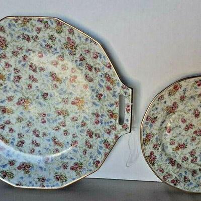 https://www.ebay.com/itm/124694836673	CC8038 SET OF FLORAL DISHES I SERVING PLATE AND 11 DINNER PLATES	Auction
