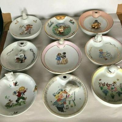 https://www.ebay.com/itm/114773683398	CC7012 Lot of 14 Children's Warming Feeding Bowls - Limoges.. UShip Or Local Pickup 		Auction
