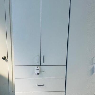 Tall and sturdy storage cabinets with drawers - several available and clean 