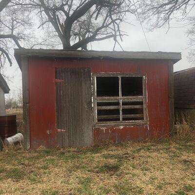 Chicken coop away from the estate sale location. Must be moved. Assistance with moving and loading will be available.