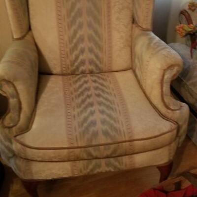 nice wing back chair