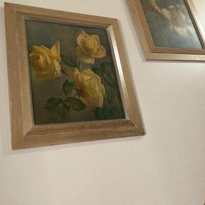 two Molly Guion paintings