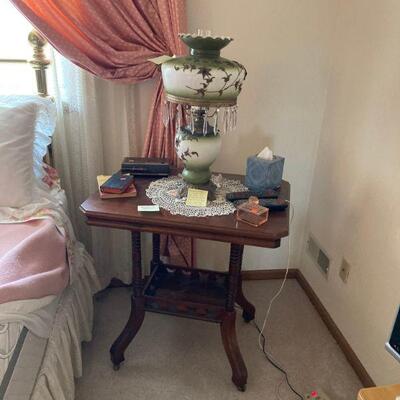 Victorian walnut table