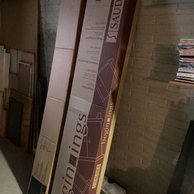 new in the box shelving