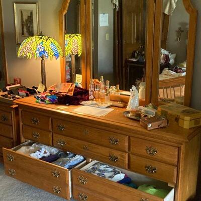 High quality oak bedroom set
