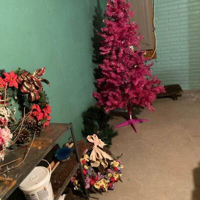 Pink Christmas tree