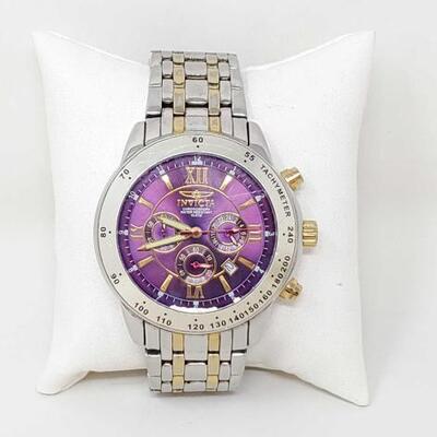 1297	

Invicta Watch Unauthenticated
Face Measures Approx