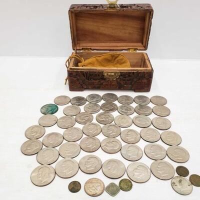 1420	

Eisenhower Dollars 1971-1978 and more
Eisenhower Dollars 1971-1978 and more

