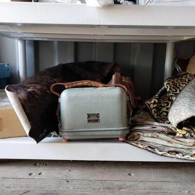 10016	

Animal Pelt, Vintage Telescope, Heated Car Cushion And More
Surrounding Items Not Included!!