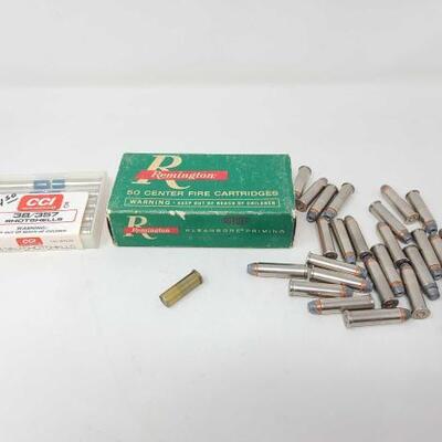 892	

25 Rounds Of 357 Magnum, 50 Rounds Of .38 Special, And 10 Rounds Of 38/357 Shotshells
25 Rounds Of 357 Magnum, 50 Rounds Of .38...